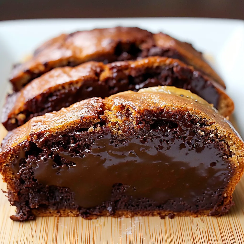 Gâteau tendre bananes et Nutella