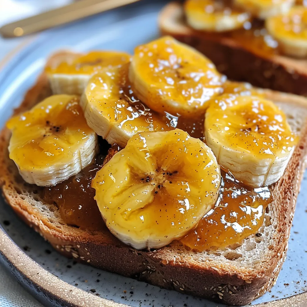 Bananes confiture facile