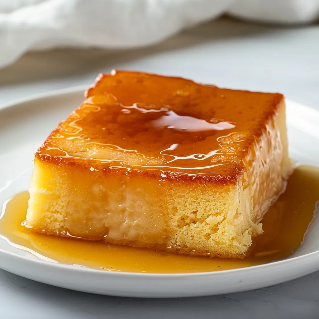 pouding chômeur à l'érable fondant gourmand