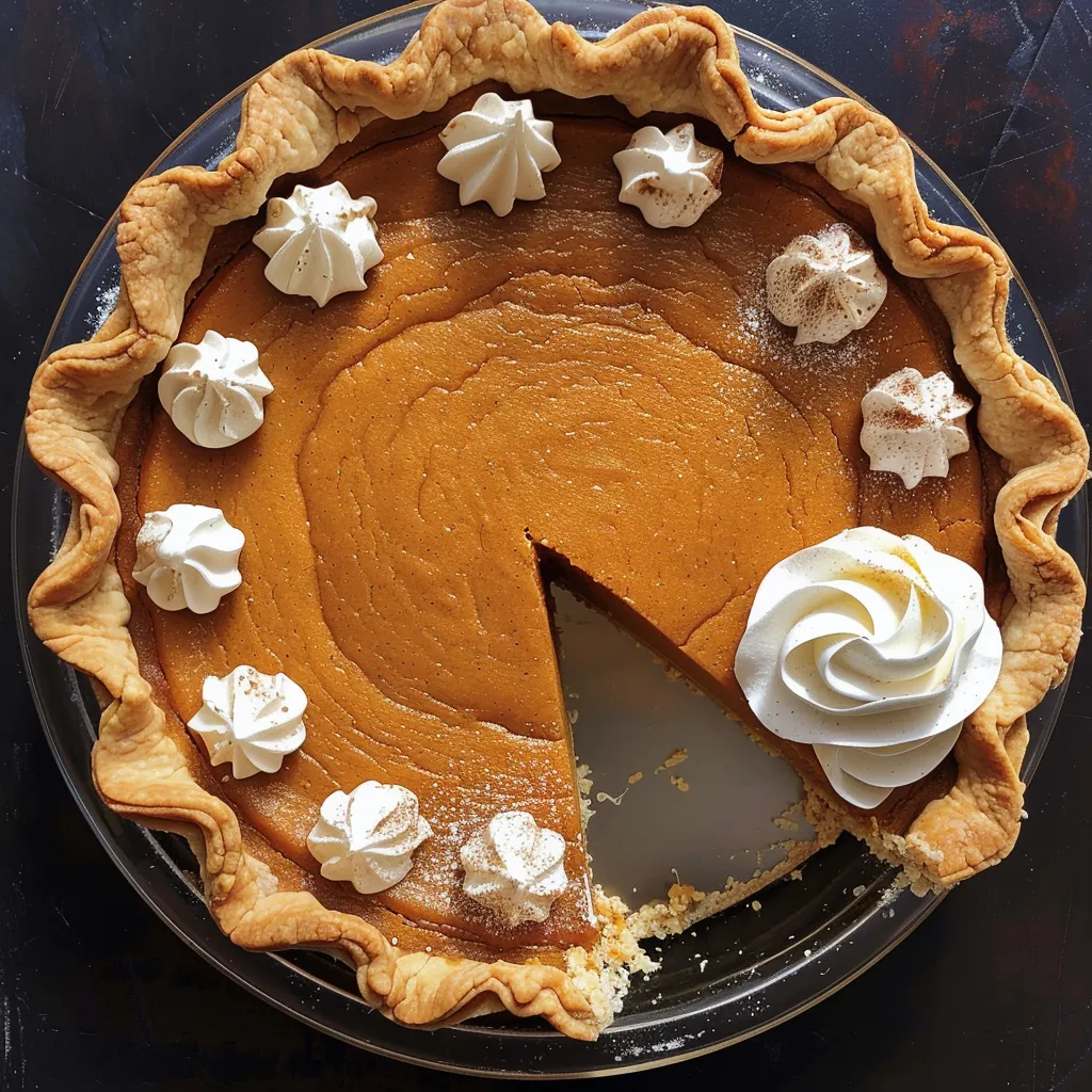 Goûtez une incroyable tarte à la citrouille