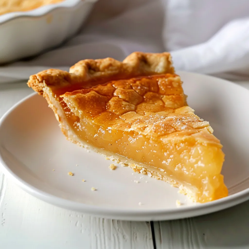 Bonne tarte à l’érable maison