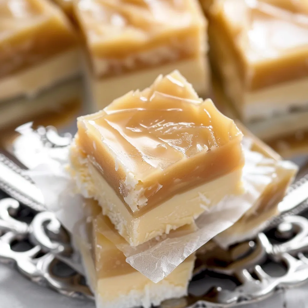 Carrés moelleux de sucre à la crème fait maison