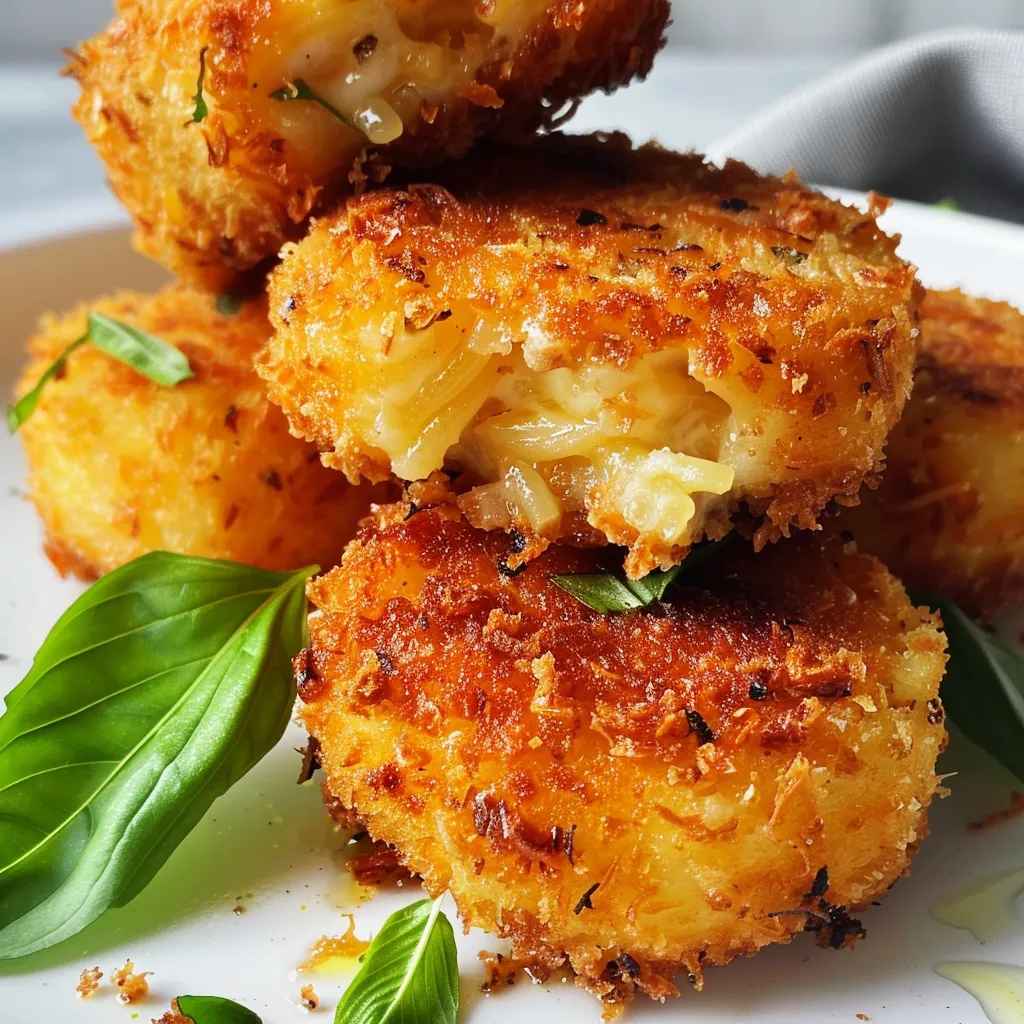 Savoureuses croquettes spaghetti