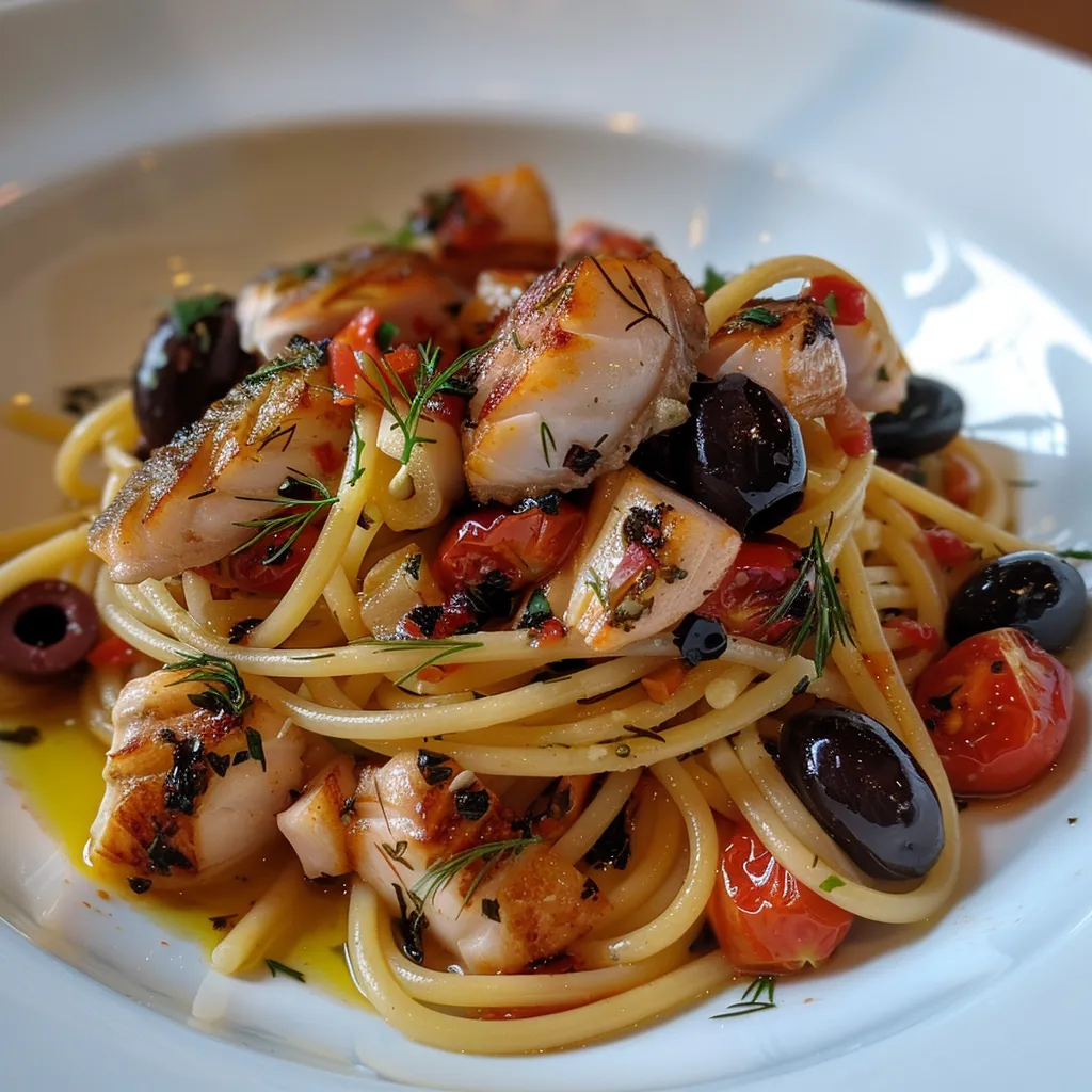 Des spaghettis au poisson, super faciles avec de l’aneth