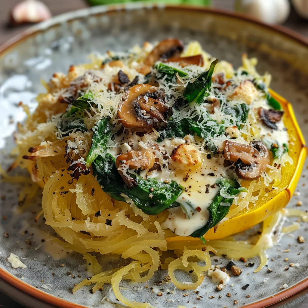 Courge épinards ultra gourmande