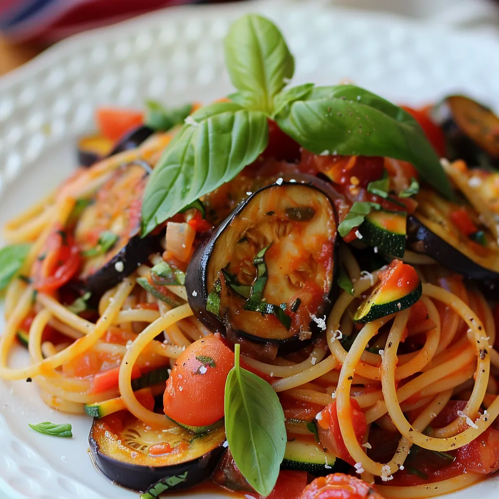 Spaghettis saveurs légères