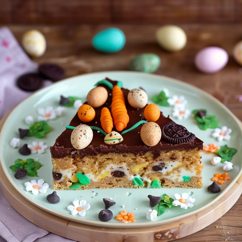 Un gâteau potager pour Pâques