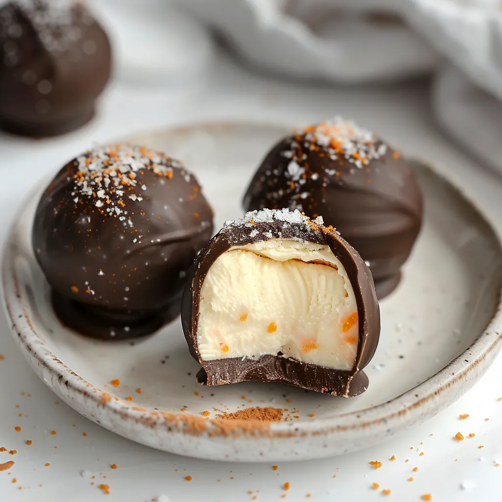 Truffes chocolat orange pour moments gourmands et raffinés