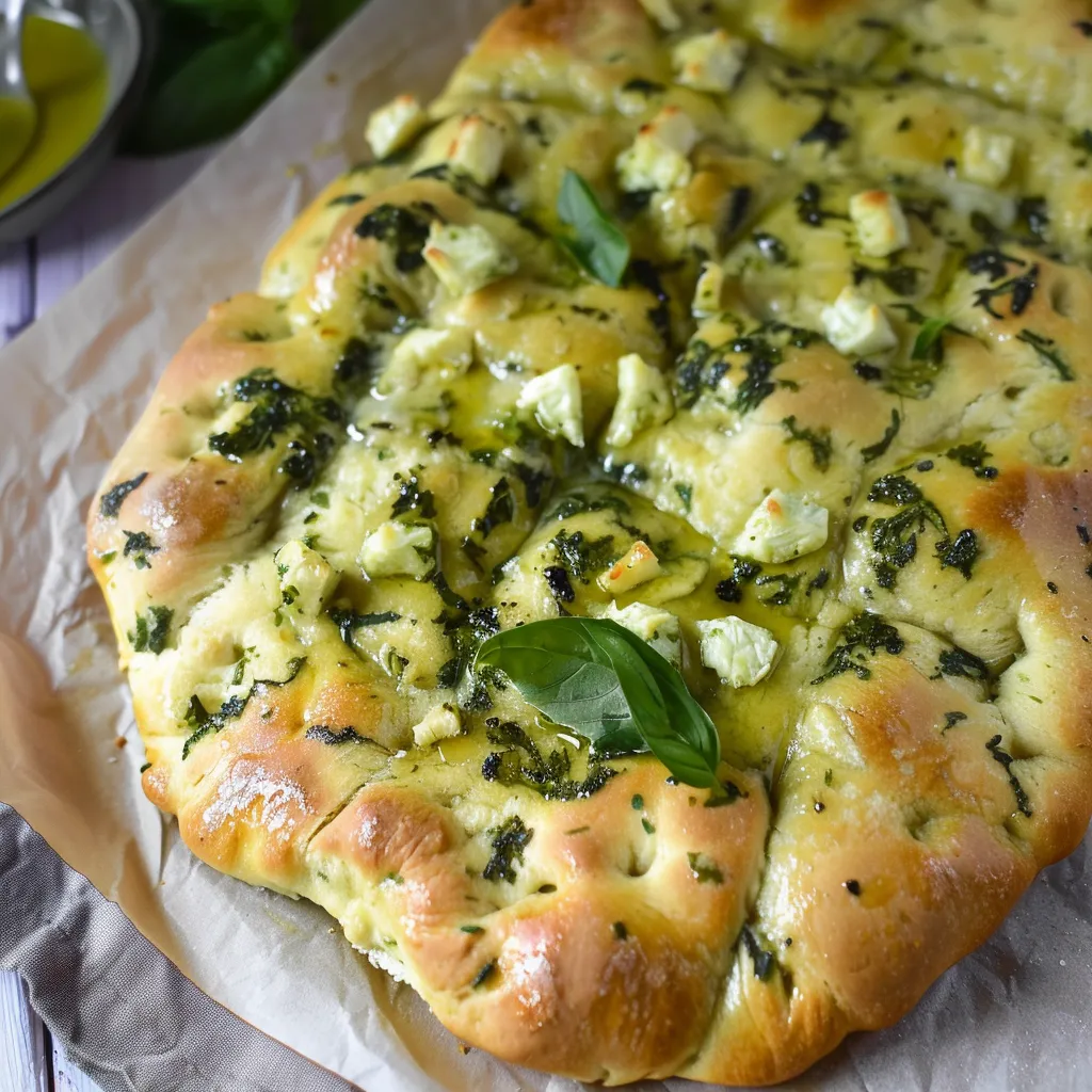 Pain moelleux aux fromages et ail des ours