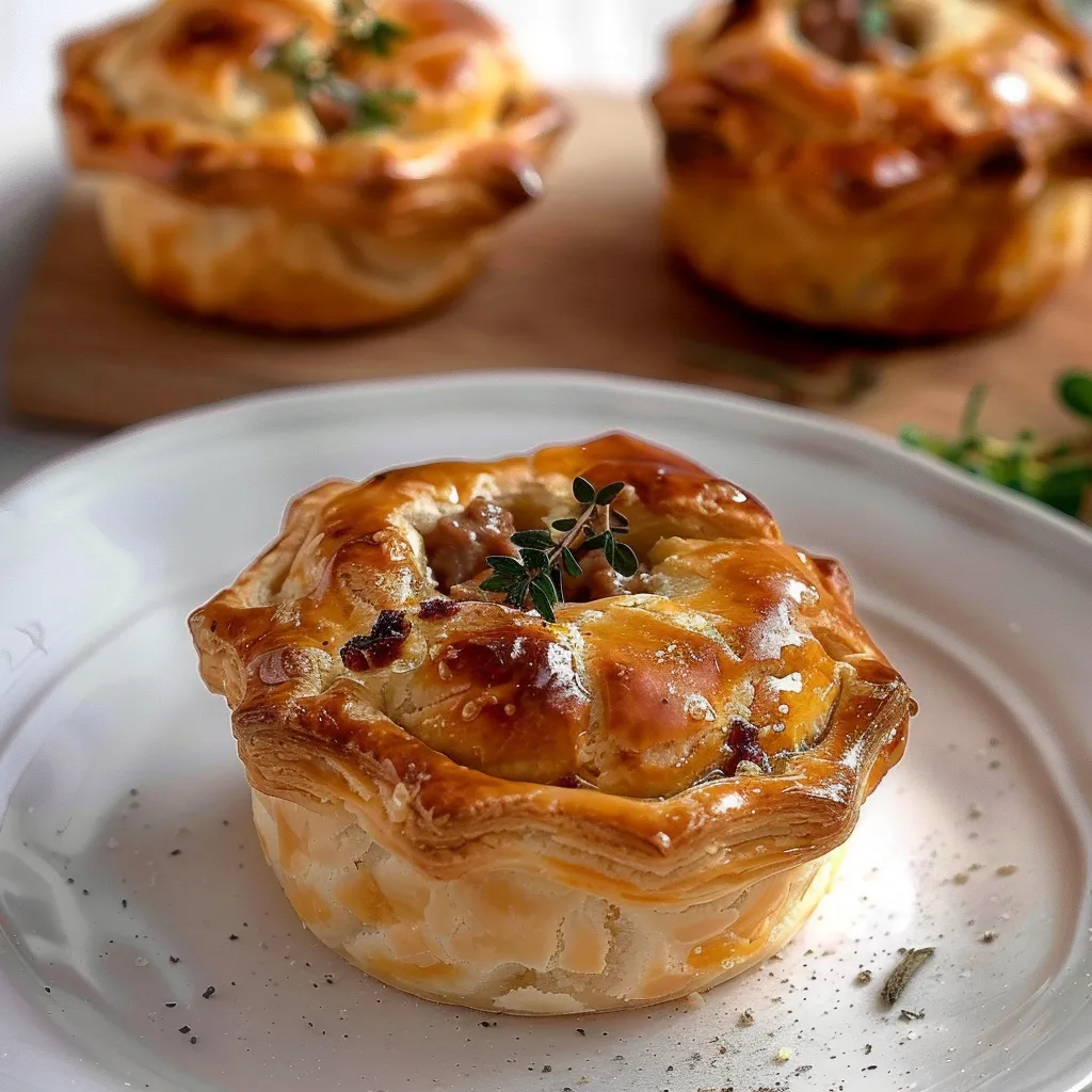 Mini-pâtés aux œufs de caille, spécialité festive gourmande