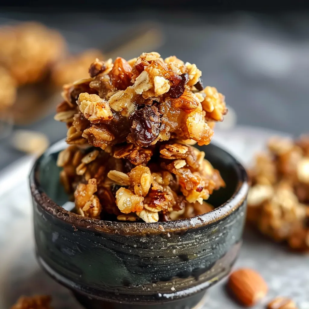 Granola croquant baklava