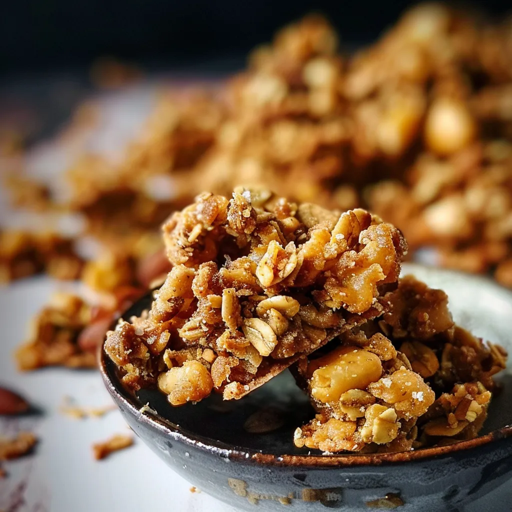Granola maison façon baklava délicieux