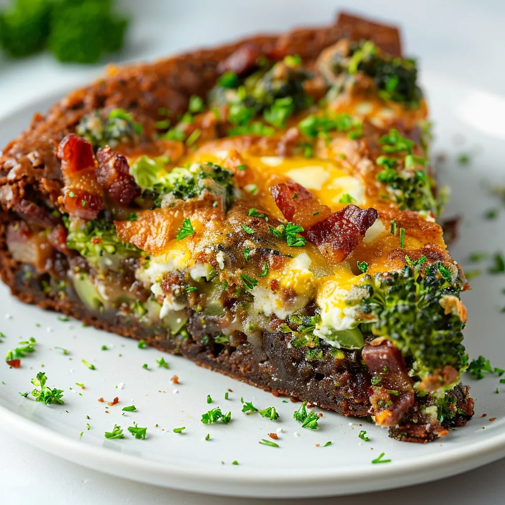 Brocoli chèvre salé