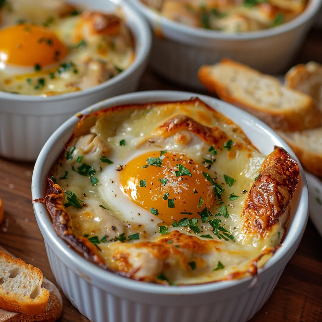 Cocotte poulet crémeux