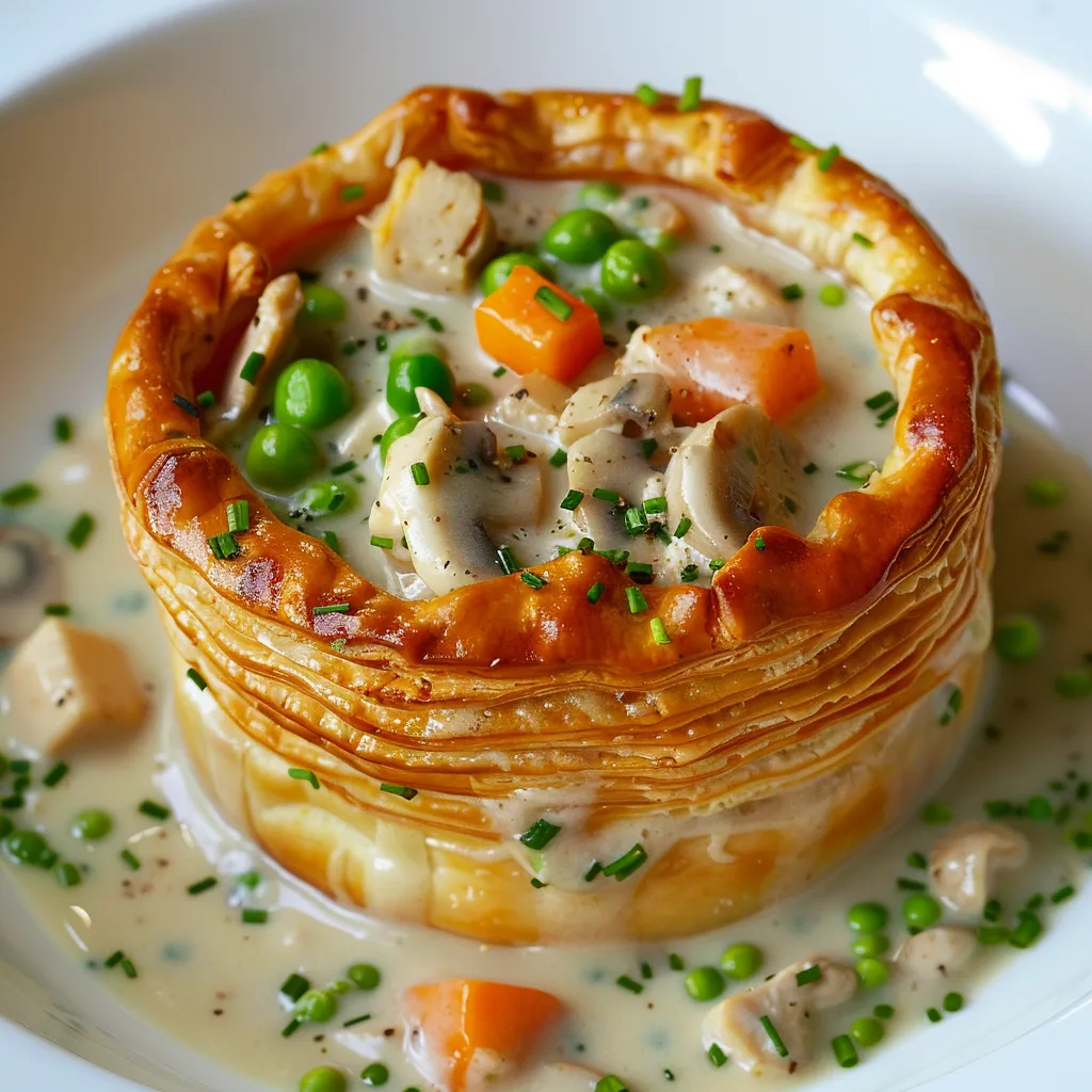 Délicieux vol-au-vent maison