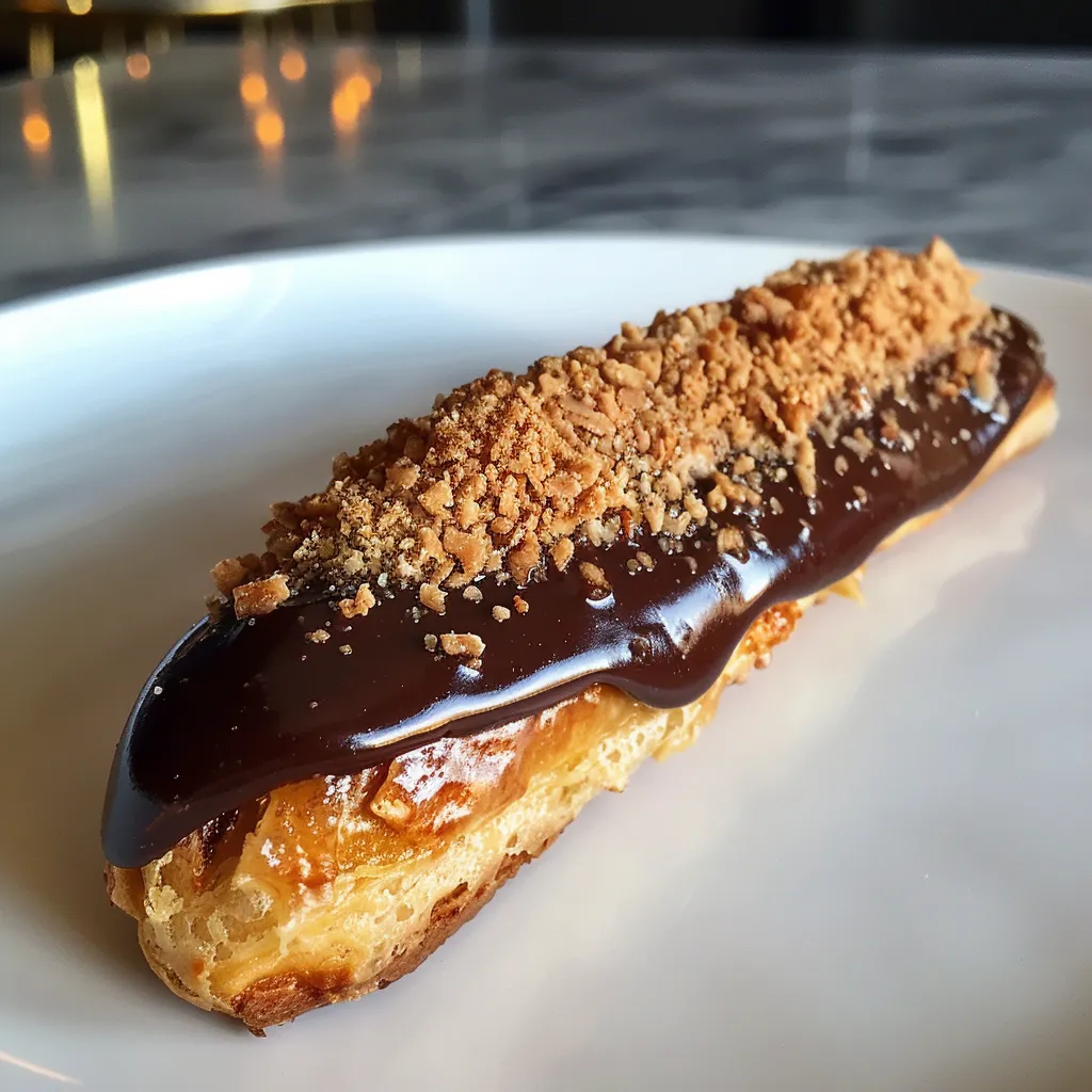 Éclairs chocolat délicieux