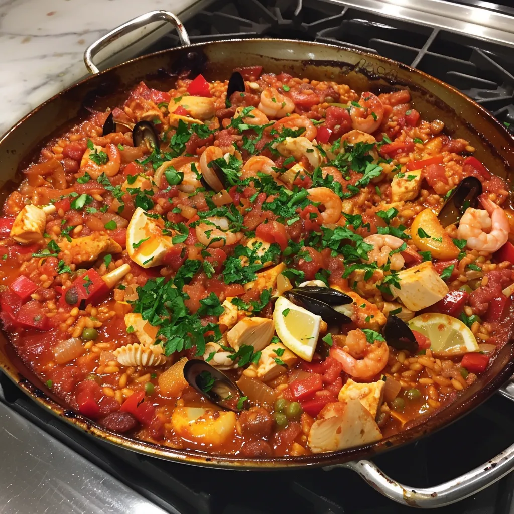 Riz espagnol gourmand façon maison