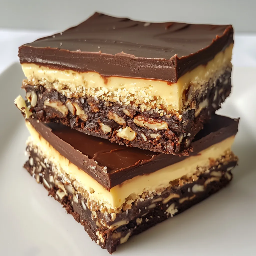 Délicieuses barres Nanaimo