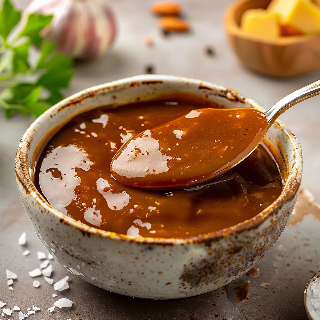 Sauce onctueuse et gourmande pour poutine