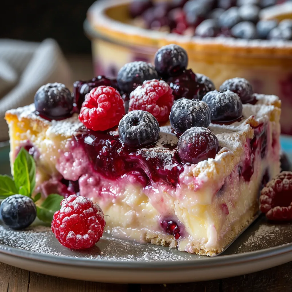 Savoureux fruits surgelés