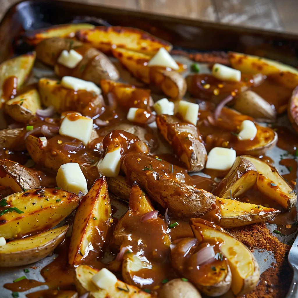 Plat généreux de poutine maison
