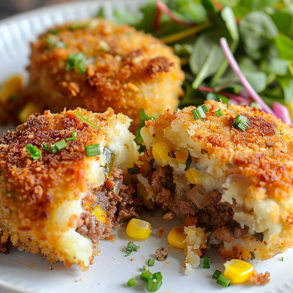 Savoureuses croquettes maison