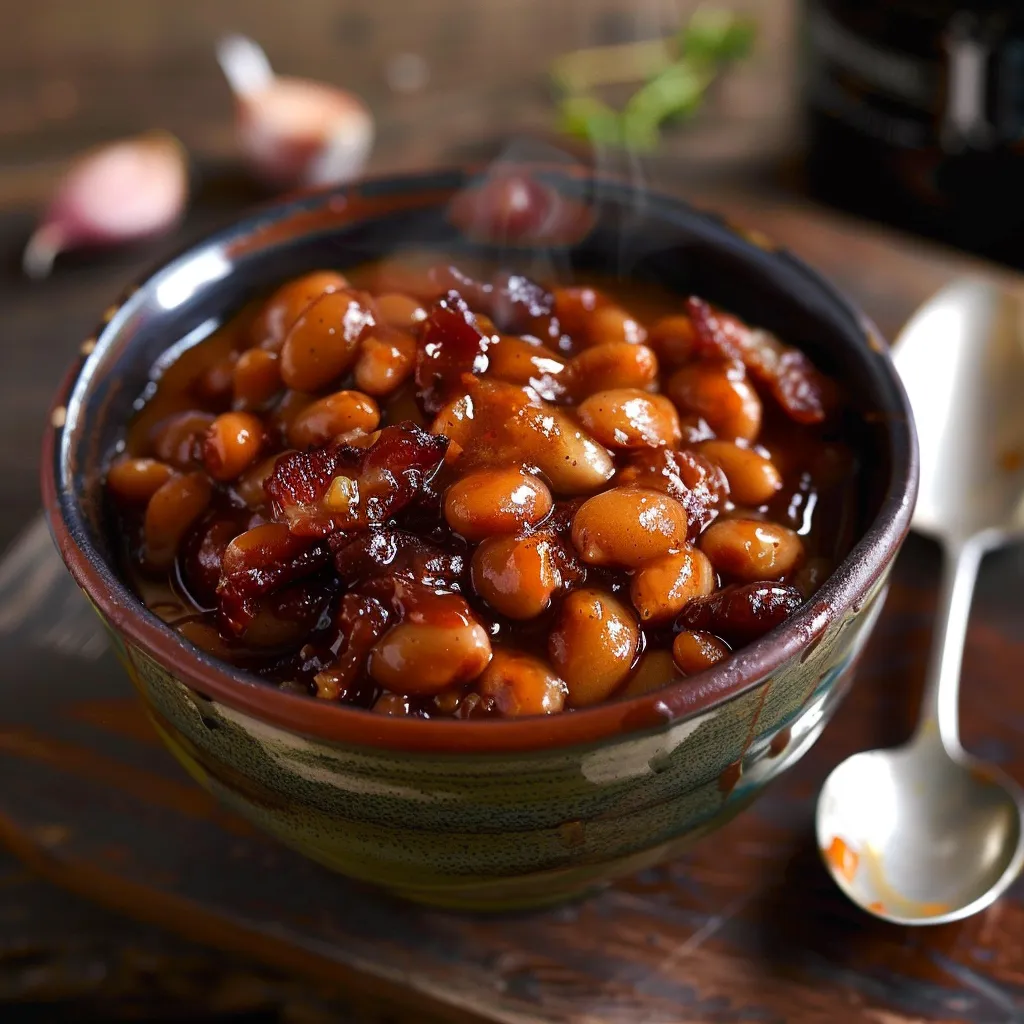 Plat mijoté fèves et lard