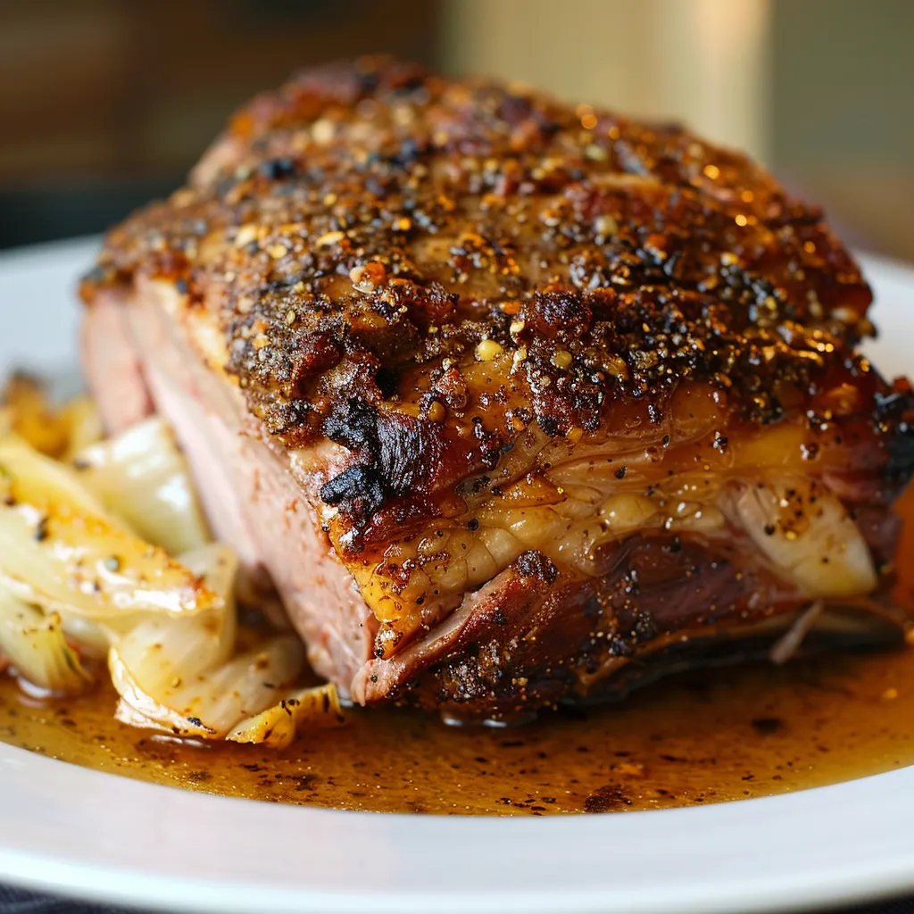 Épaule de porc façon cabane ultra fondante