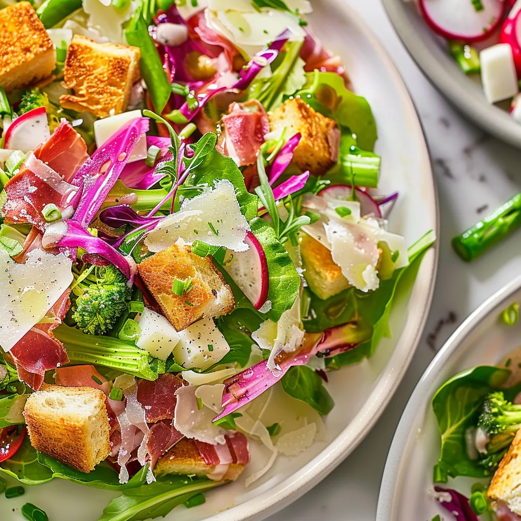 César aux légumes frais