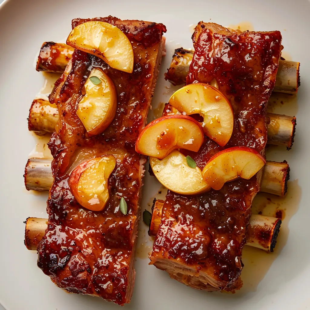 Porc tendre et pommes