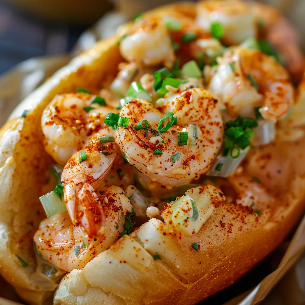 Guédilles maison aux crevettes nordiques françaises