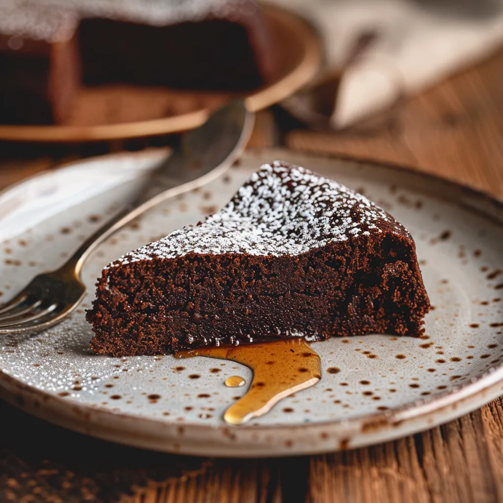 Gâteau fondant à la mélasse