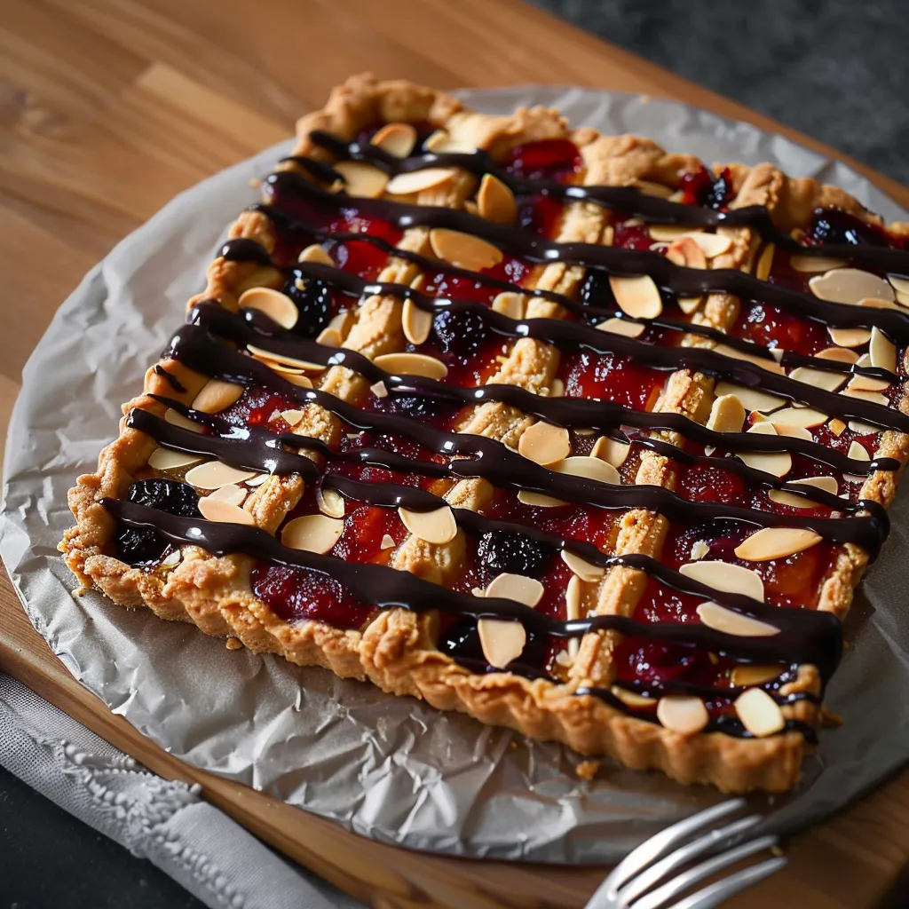 Mazurek croustillant avec garniture au choix