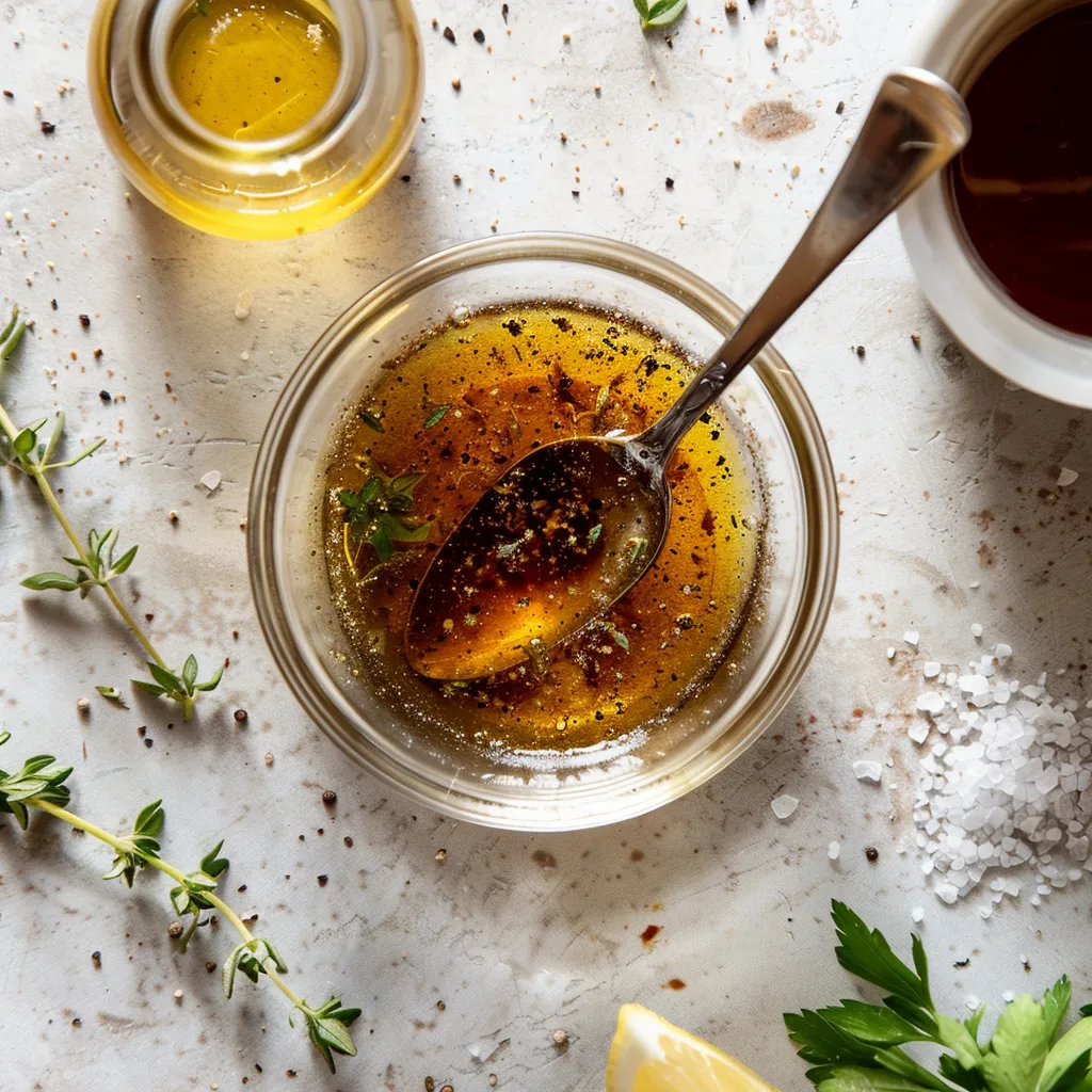 Sirop d'érable vinaigrette