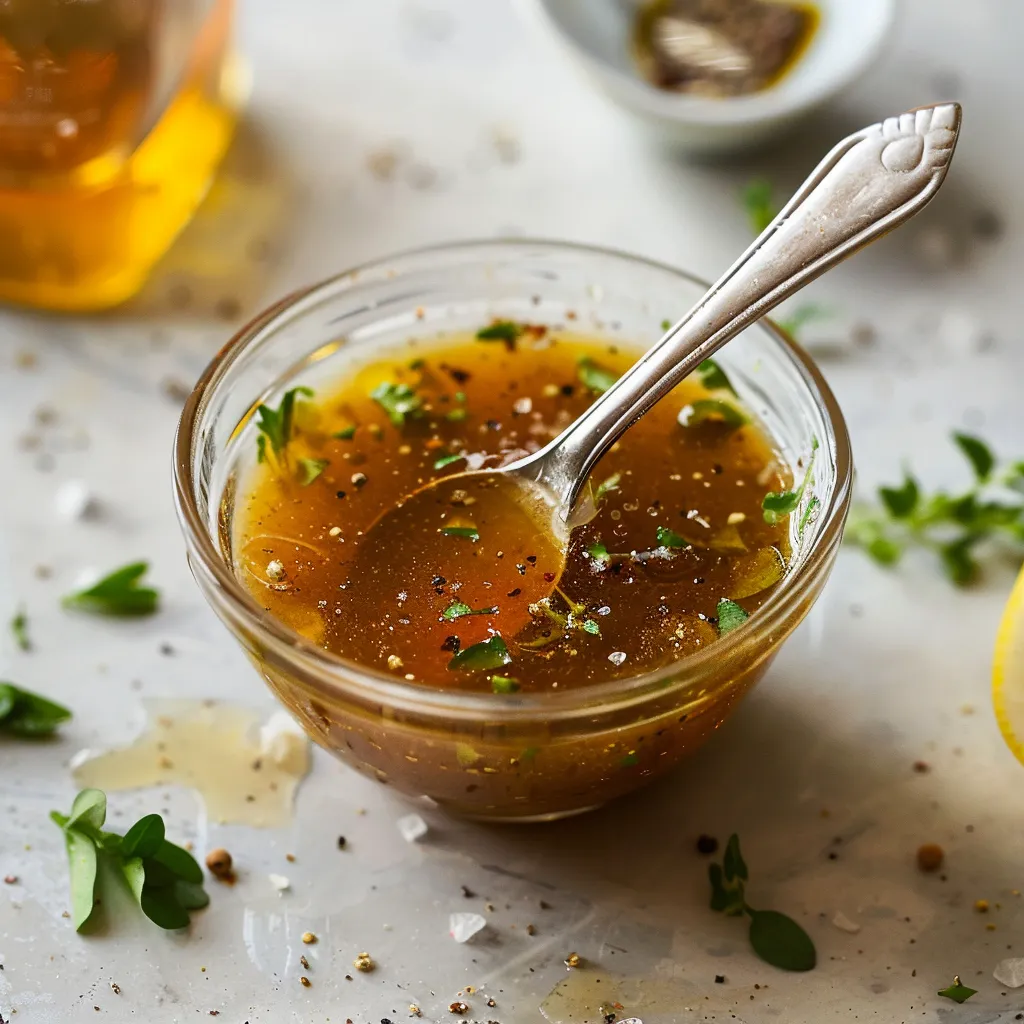 Vinaigrette chic au sirop d’érable