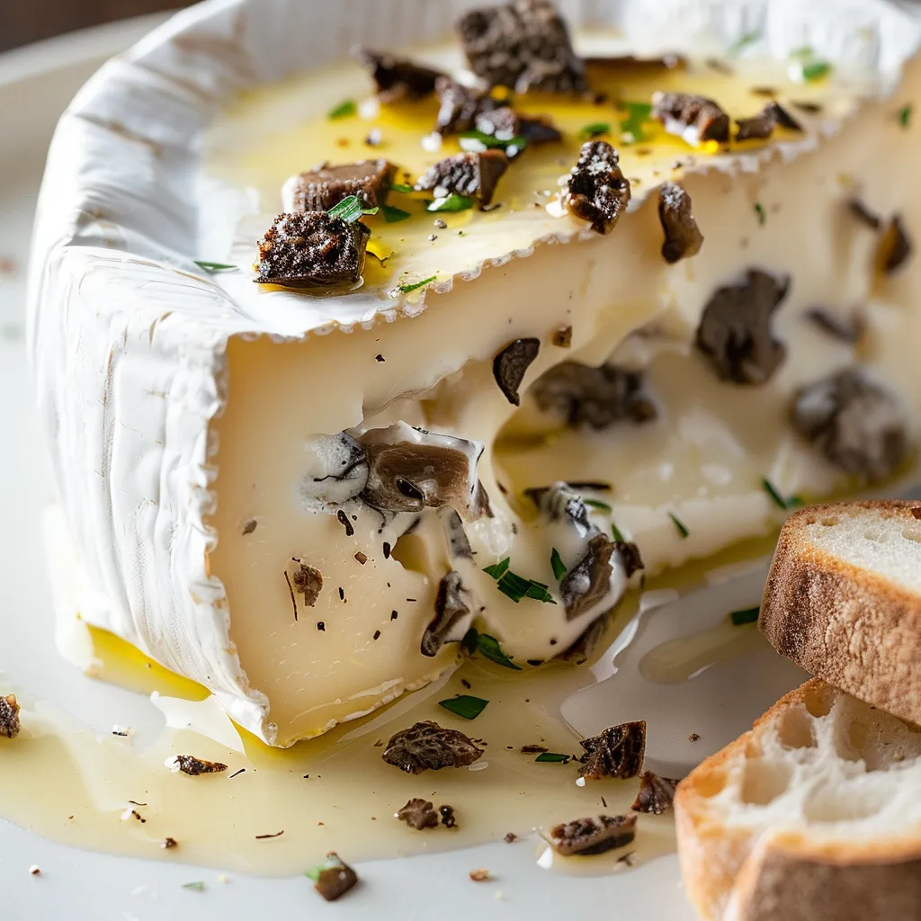 Brie truffé fait maison