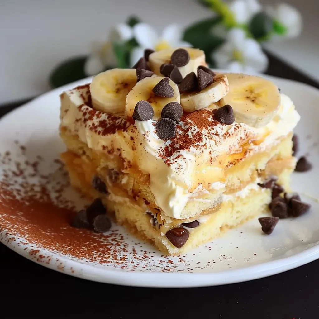 Bananes tiramisu rapide