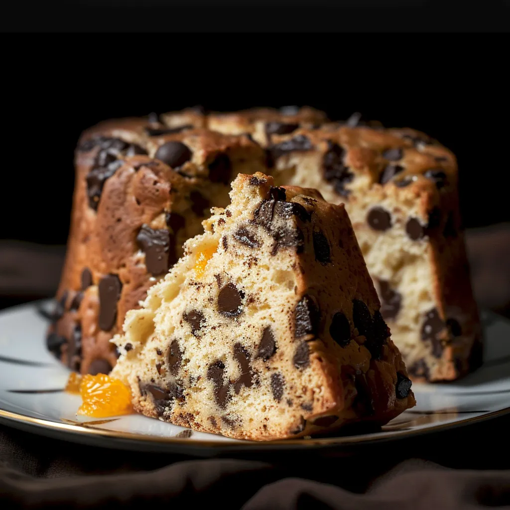 Panettone ultra moelleux chocolat orange confite