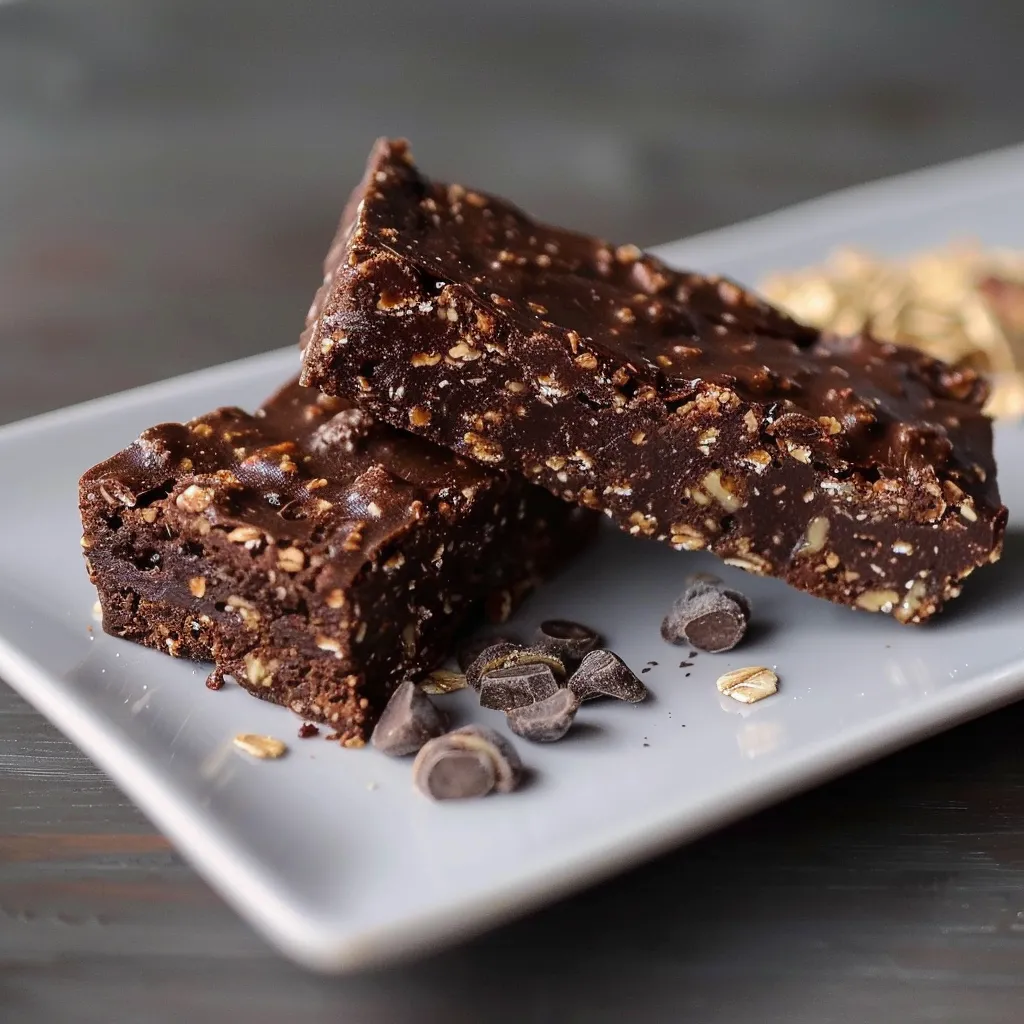 Barres glacées au chocolat croquant