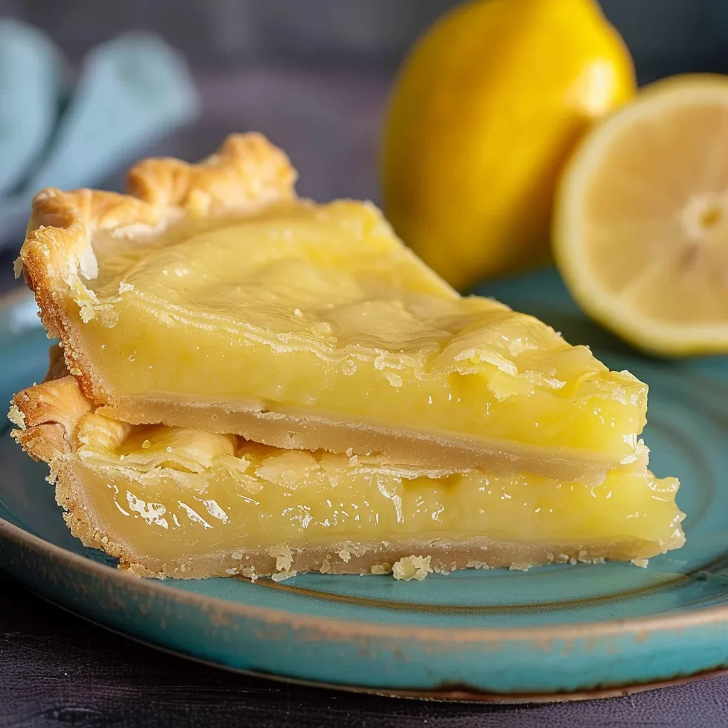 Tarte russe citron facile