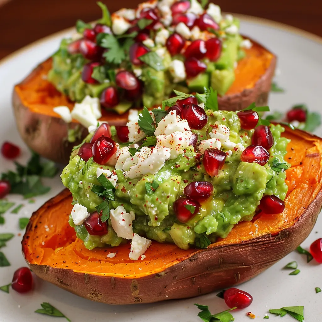 Douces guacamole feta