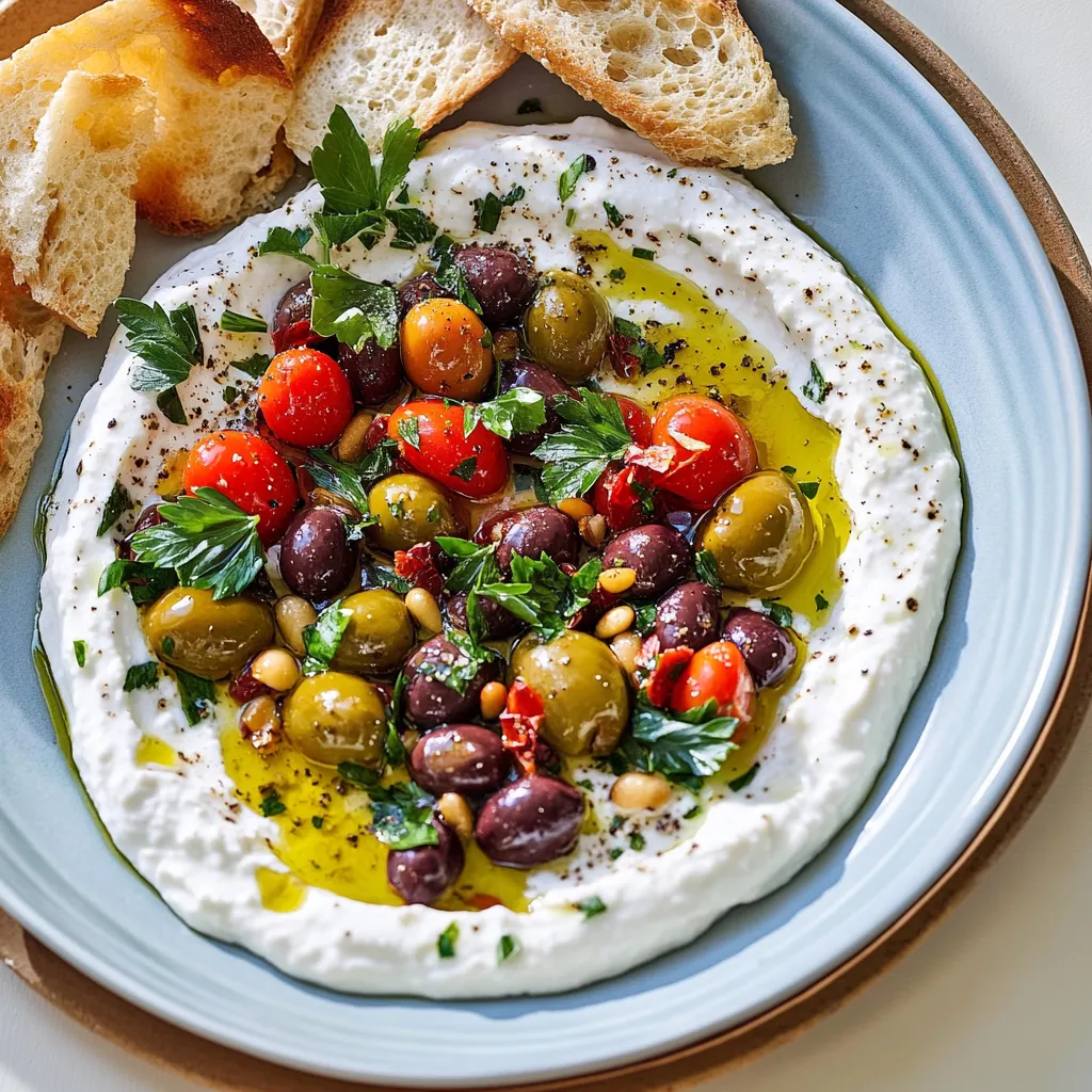 Trempette yaourt grec et herbes