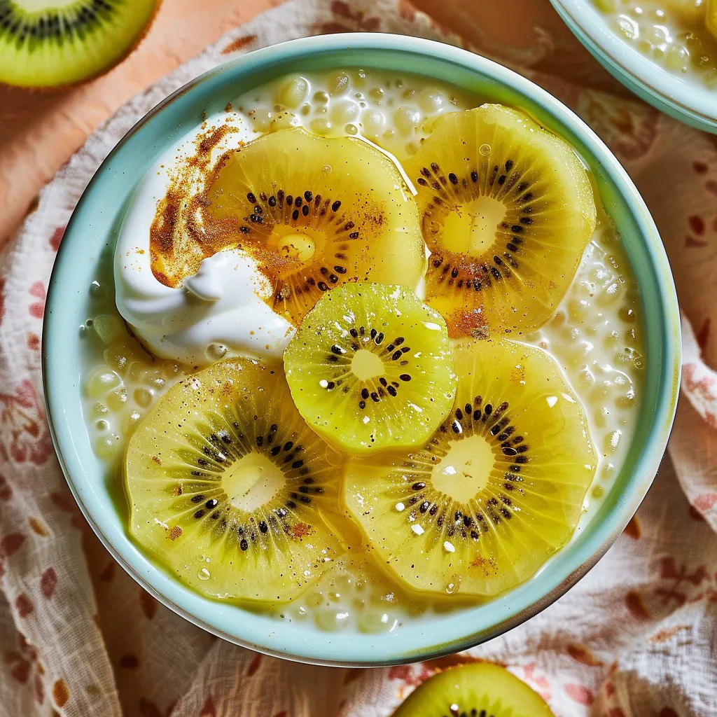 Jasmin et kiwis dorés