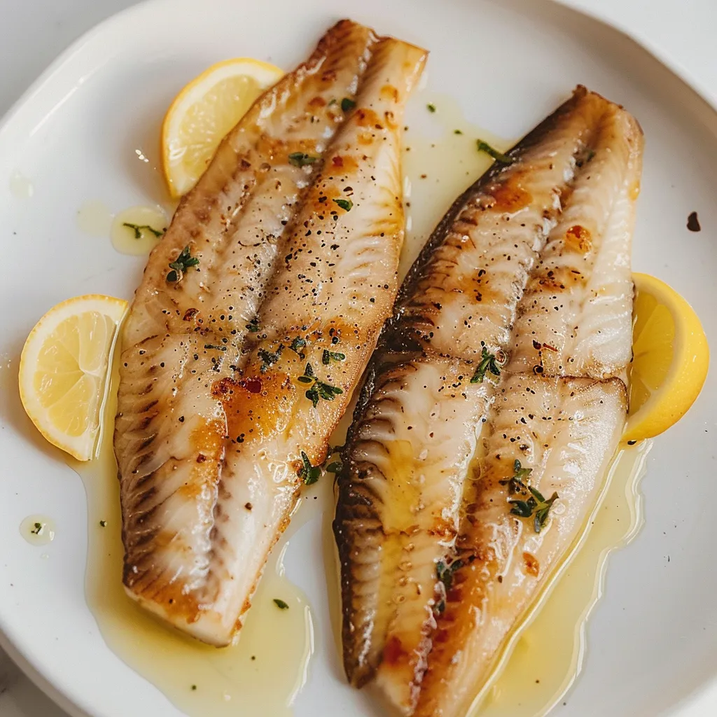 Sole dorée croustillante