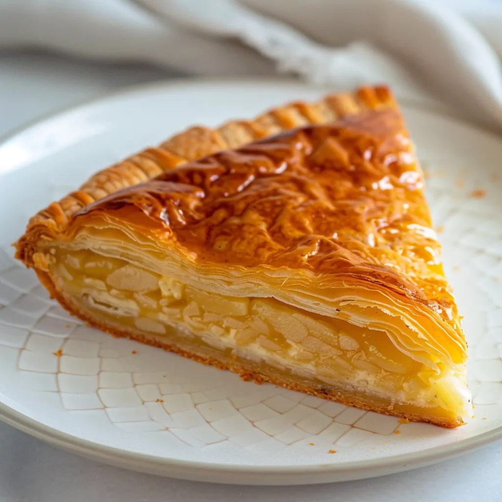 Galette des rois parfumée frangipane
