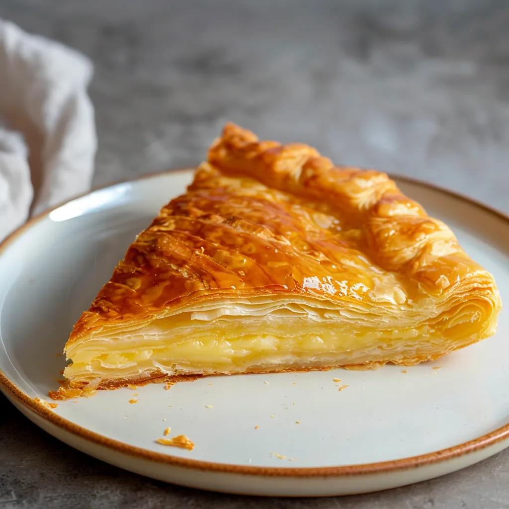 Galette des rois à la crème d'amandes classique