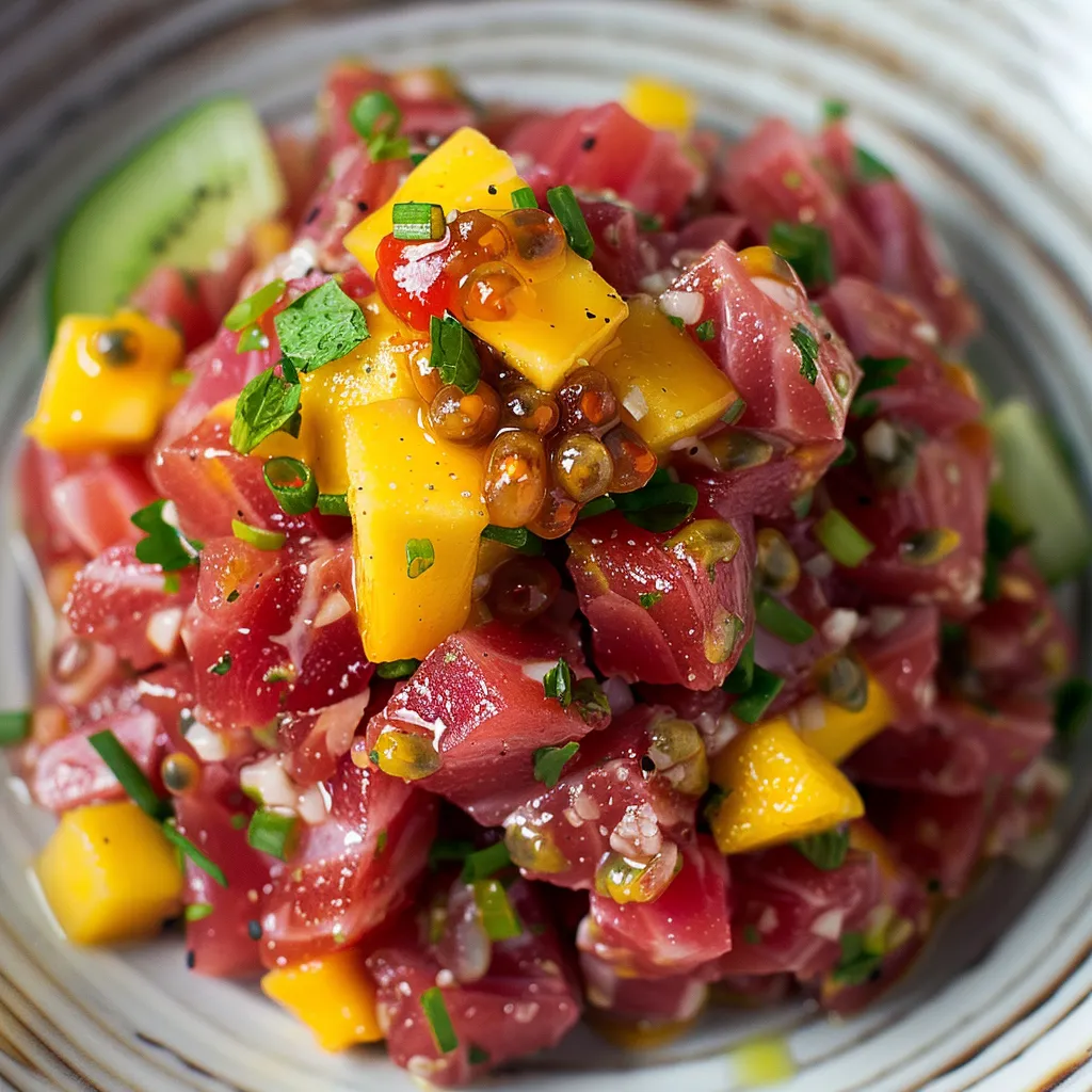 Thon tropical fruité