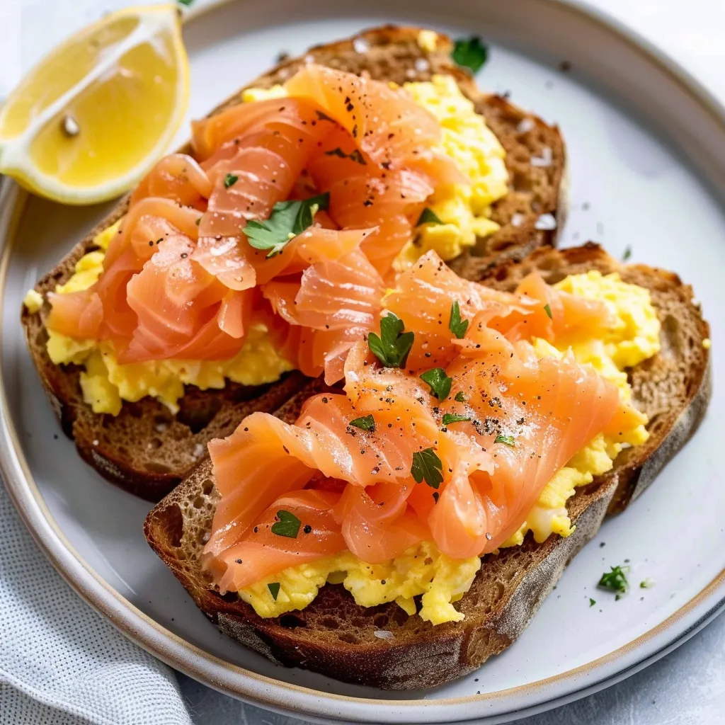 Faites-vous plaisir avec des tartines au saumon savoureuses