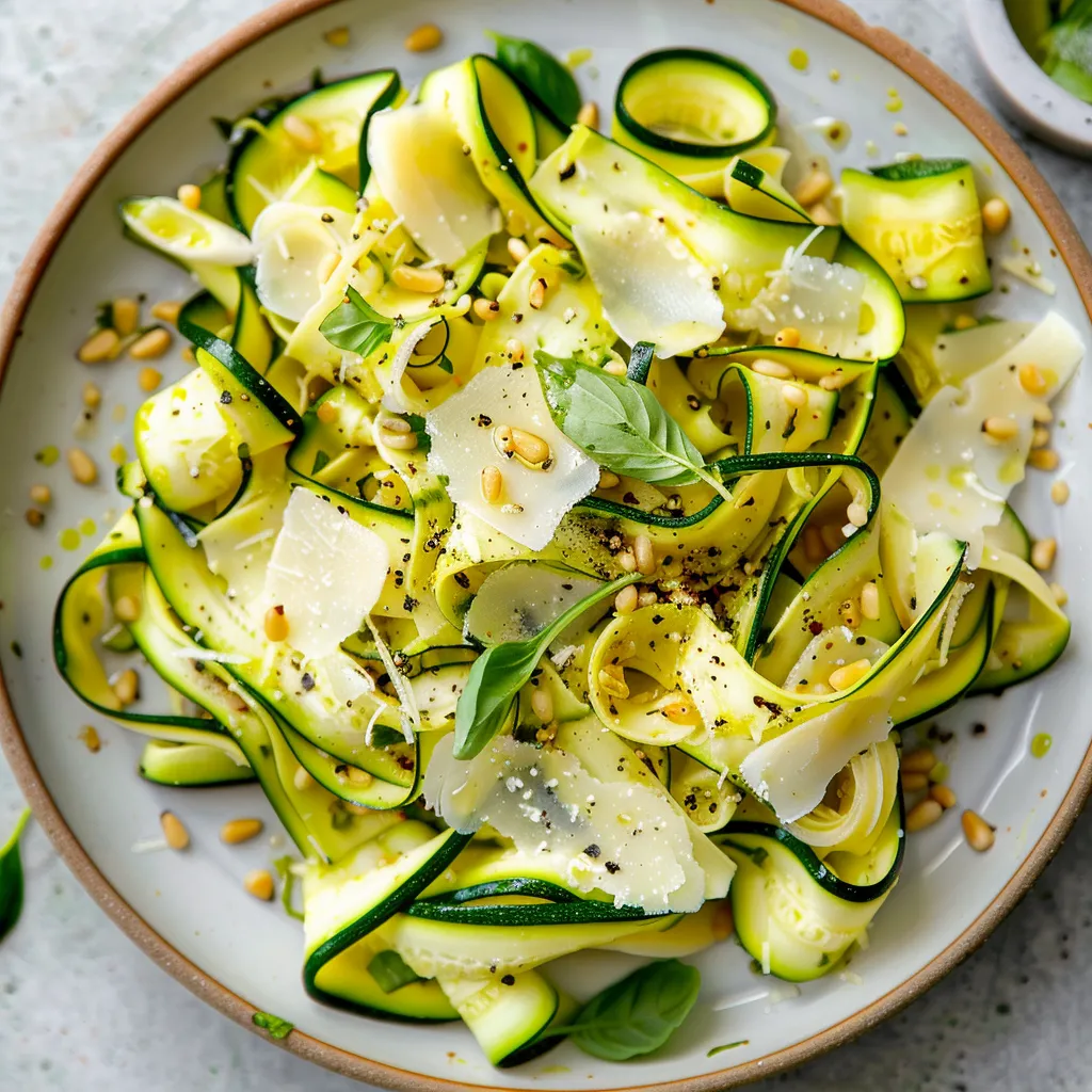 Tagliatelles aux courgettes