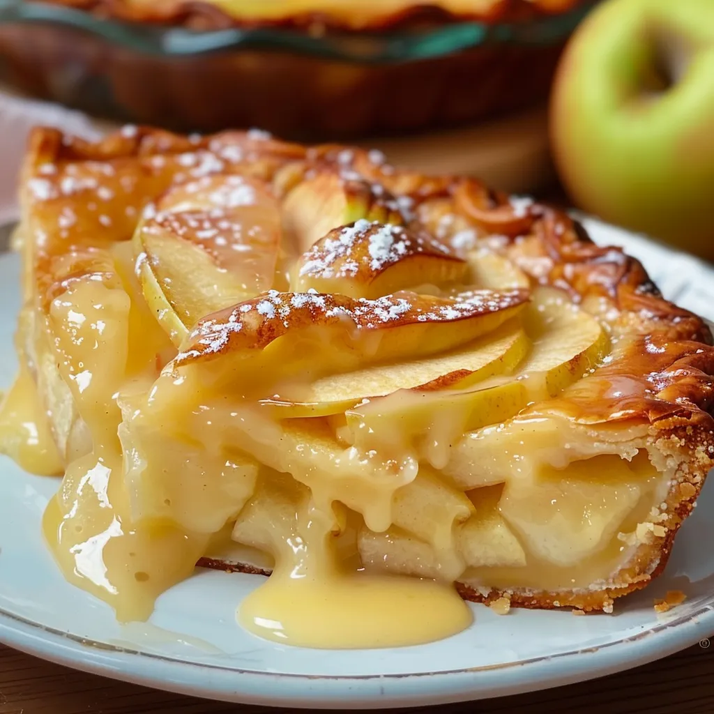 Tarte aux Pommes Moelleuse